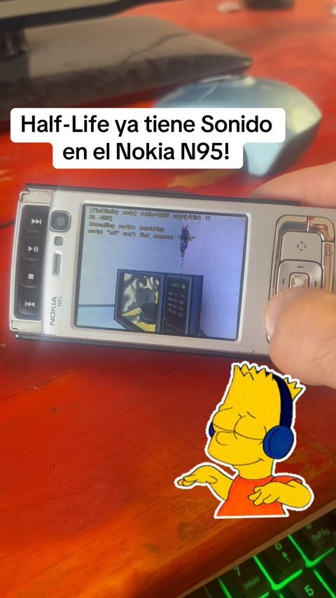 Half-Life now has sound on the Nokia N95!