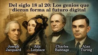 From the 18th to the 20th century: the geniuses who shaped the digital future #history